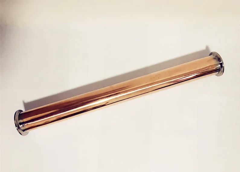 Бесплатная доставка медная трубка/труба с тройным клевером OD50.5 1 5 дюйма (38 мм)