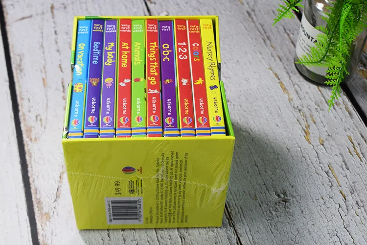 10 книг/набор детские английские книжки |