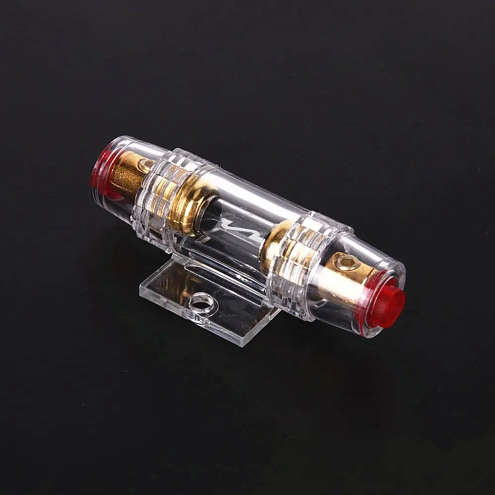 

1 Set Car Audio Connected 8-10 Gauge Amp Wire Wiring Amplifier Subwoofer Speaker Installation Kit Power Cable Fuse Holder