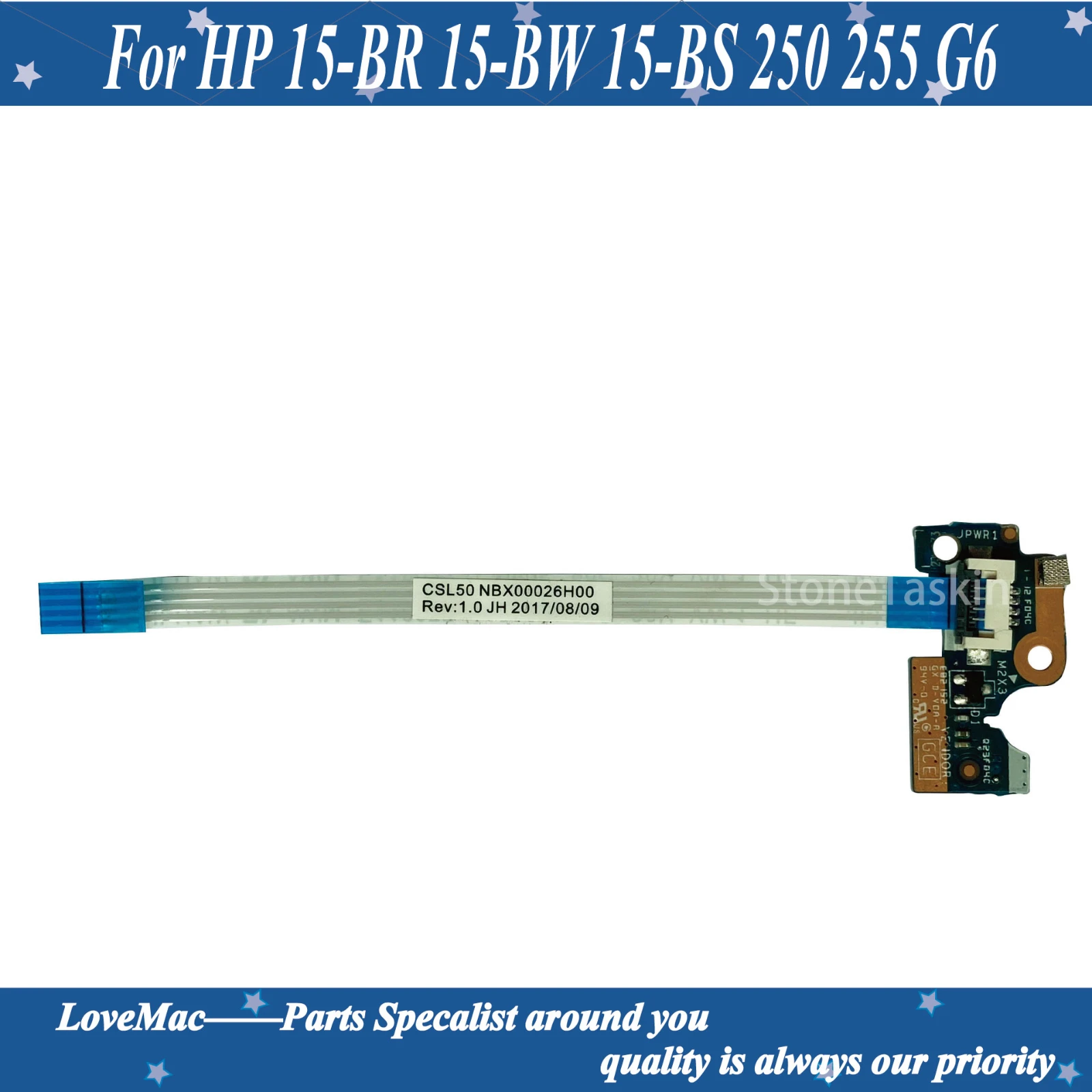 Высококачественная плата кнопочного выключателя питания с кабелем CSL50 LS-E791P для HP