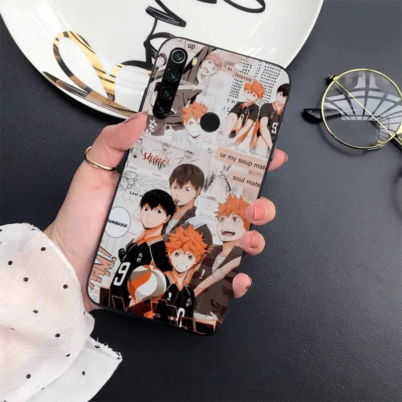 

Haikyuu Hinata anime cool Phone Case For Xiaomi Redmi 7 8 9t a3Pro 9se k20 mi8 max3 lite 9 note 9s 10 pro