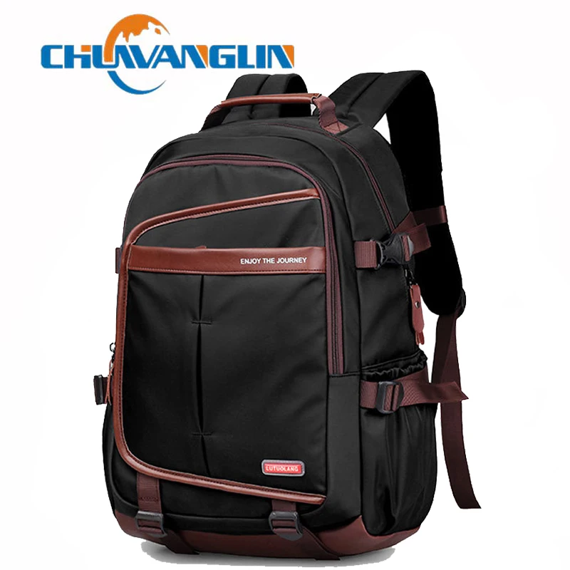 Chuwanglin Male laptop backpack vintage 18" travel backpacks fashion waterproof school backpacks men's bookbag mochila S82208