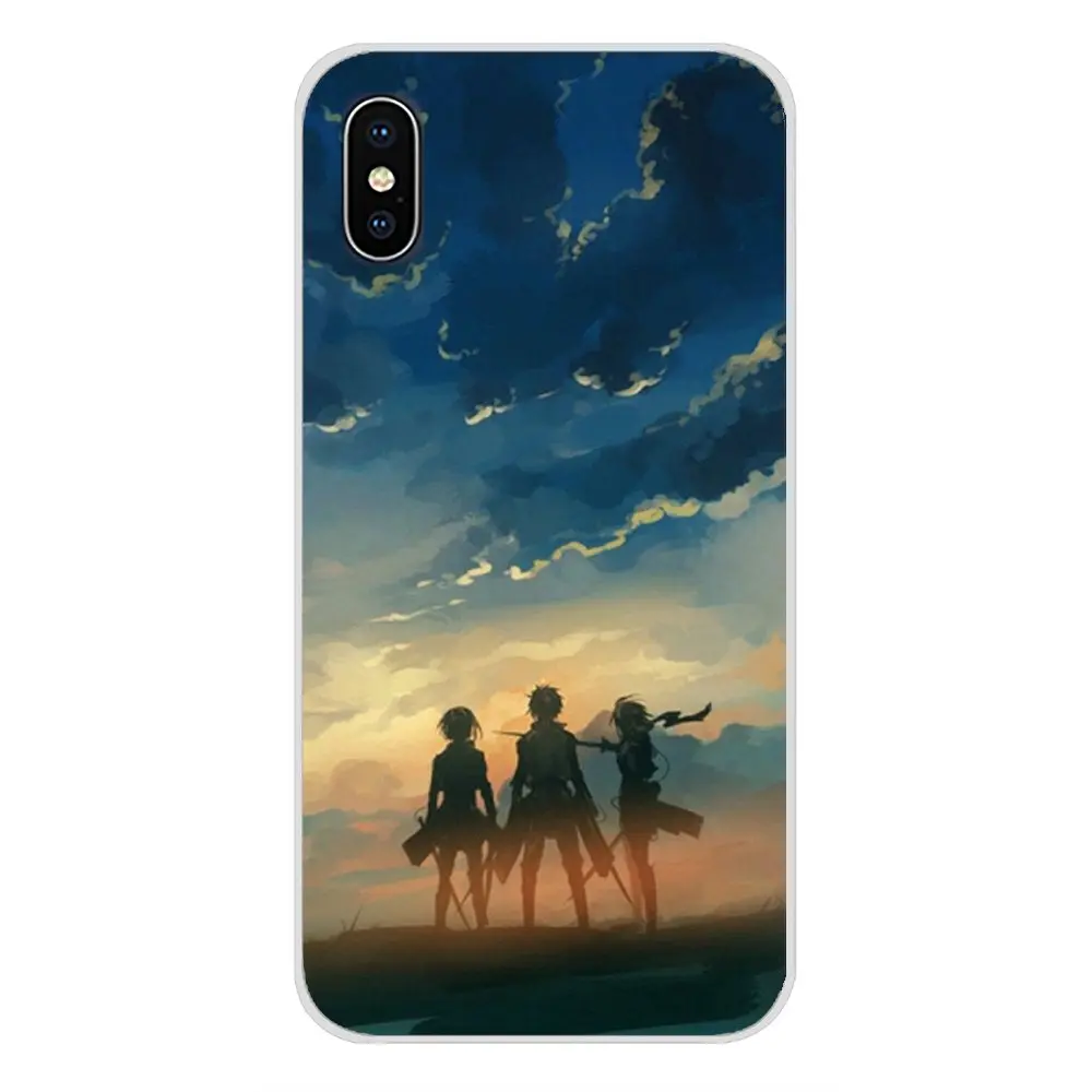 Аксессуары чехлы для телефонов Samsung Galaxy A3 A5 A7 A9 A8 Star A6 Plus 2018 2015 2016 2017 Attack on Titan Mikasa