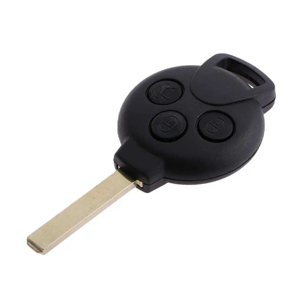 

3-кнопочный Автомобильный складной запасной пульт дистанционного управления, чехол для Benz SMART Fortwo