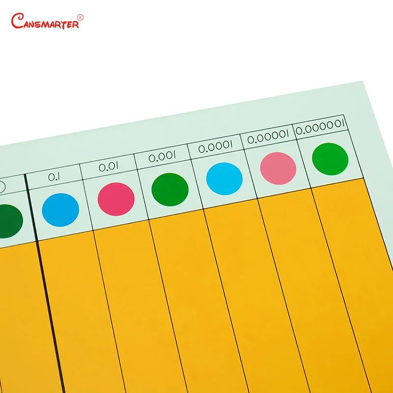 Деревянные математические игрушки Монтессори игровые доски в горошек с