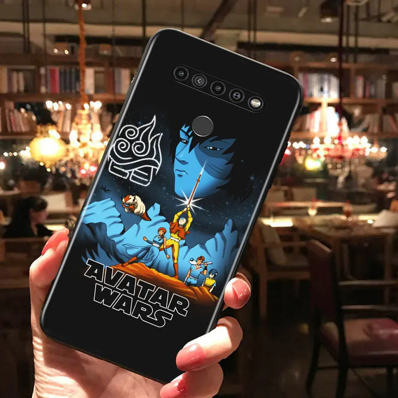 

The Last Airbender for LG G8 G8S G8X V30 V35 V40 V50 V60 ThinQ Q60 K40 K50 K30 K41 K51 K61 K71 K22 Black Phone Case