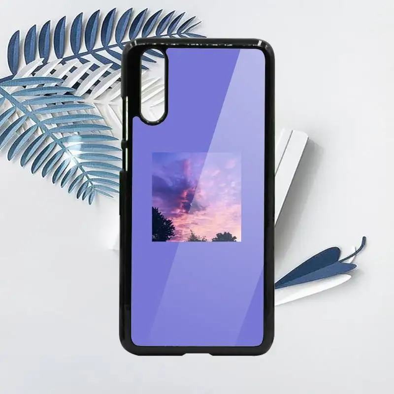 

Great art blooming Flower Sea Sky cloud Phone Cases PC For Samsung galaxy S note 8 9 20 10 e lite2019 plus pro ultra