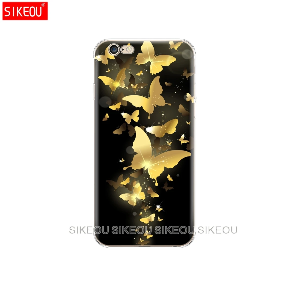 Мягкий силиконовый чехол для IPhone 6 IPhone6 TPU полностью 360 защитный apple Plus plus