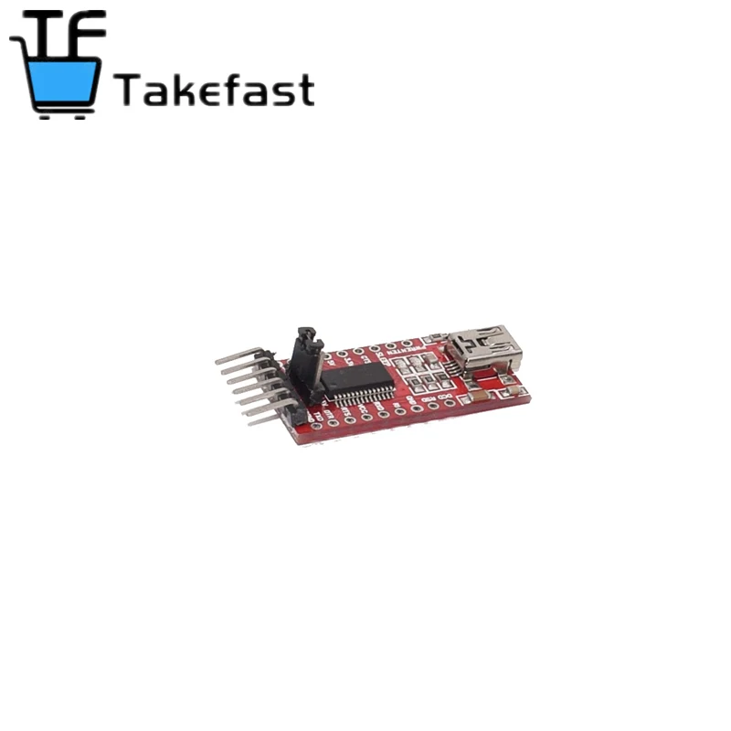 10 шт. FT232RL FT232 USB к TTL 5 в 3 В кабель для скачивания модуль последовательного адаптера