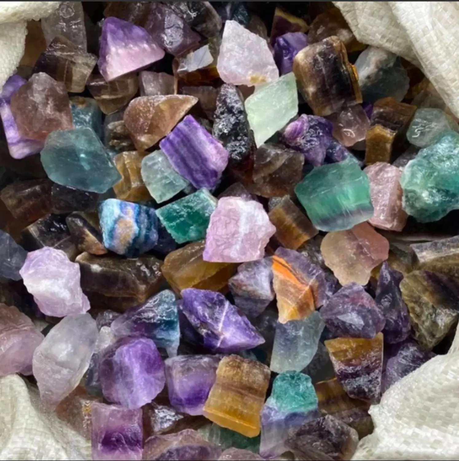 Природные цветные фторшпаты домашняя ароматерапия украшения для морского