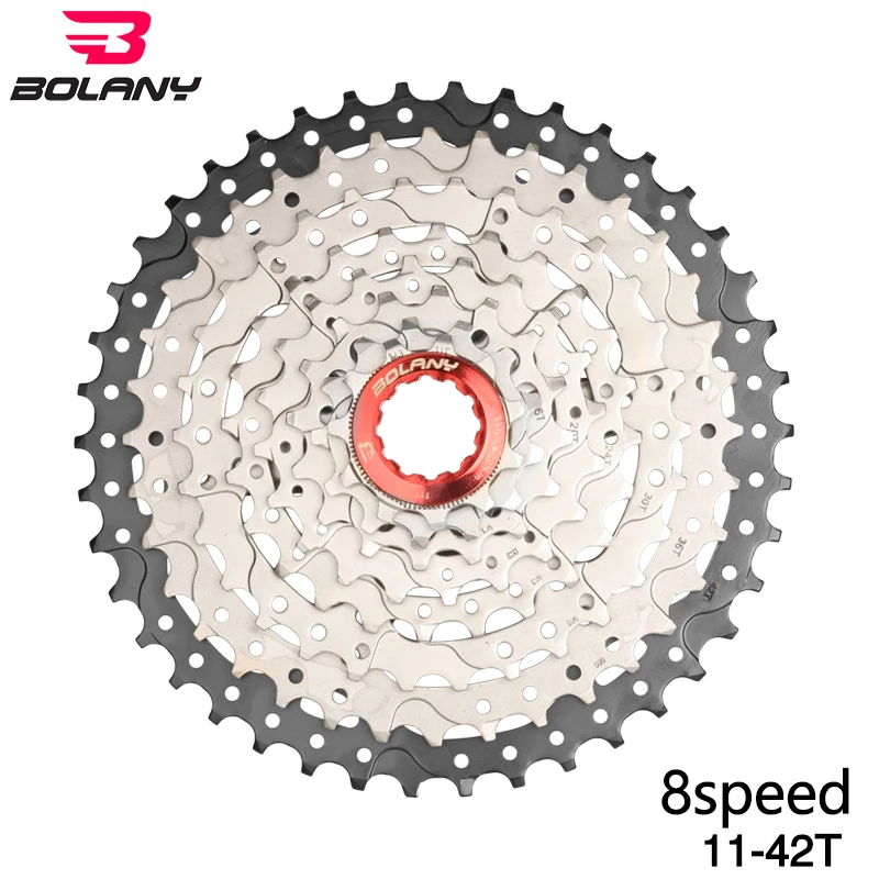 Bolany MTB 8 скоростной велосипед Freewheel 11-40T 42T кассета для горных велосипедов инструмент запасные части для велосипедов Совместимость для M410 Sram X4