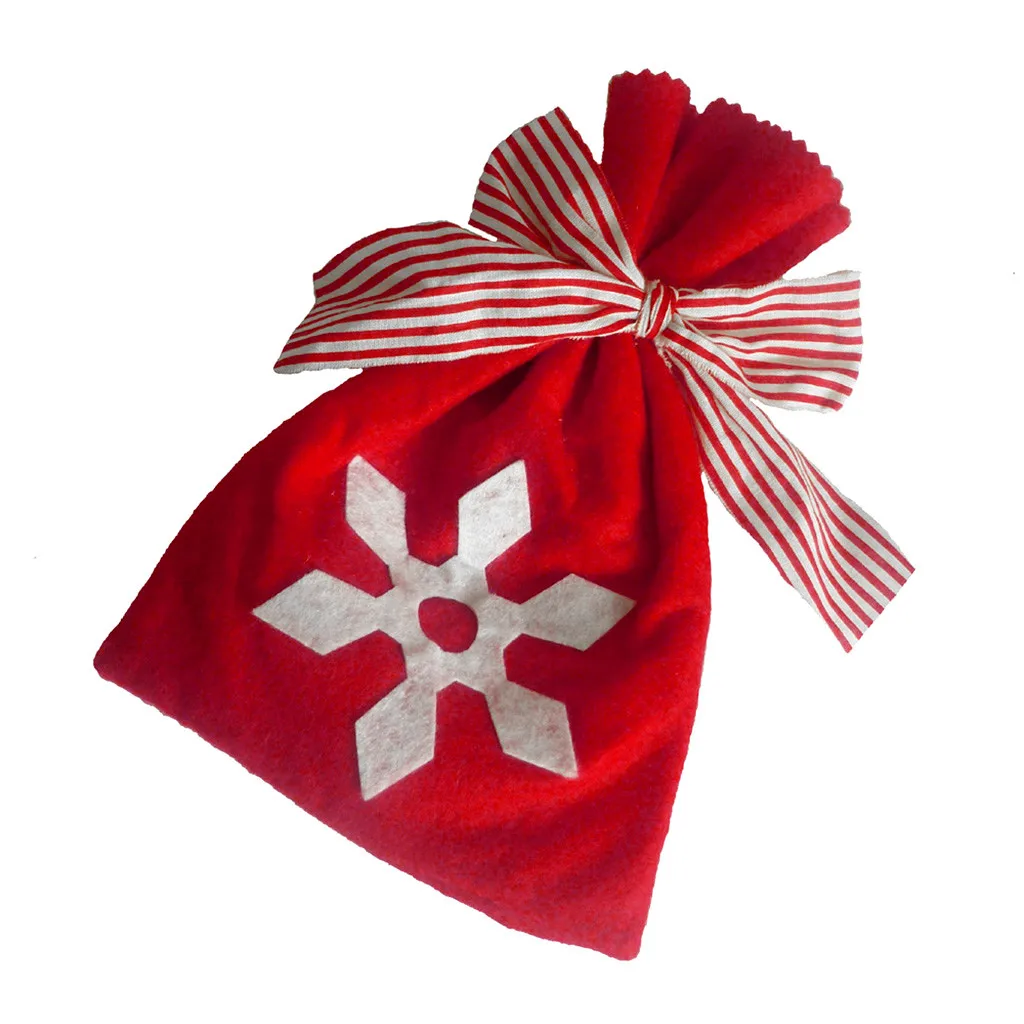 Рождественский снежинка Лук Искусственный магазин подарков Упаковка на день