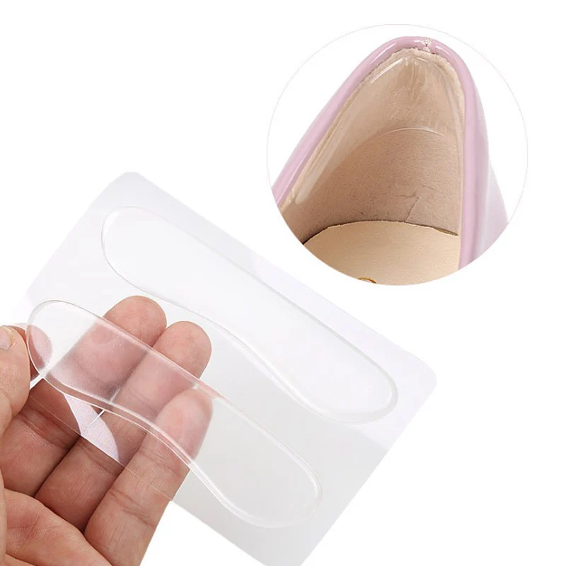 

Silicone Gel Heel Protector Soft Cushion Protector Feet Care Shoe Insert Pad Foot Insole Shoes Accessories Insoles For Shoes