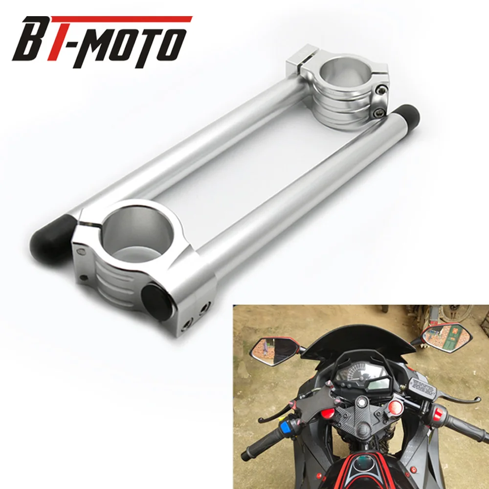 Мотоциклетный руль Cafe Racer гоночный Регулируемый из углеродного волокна