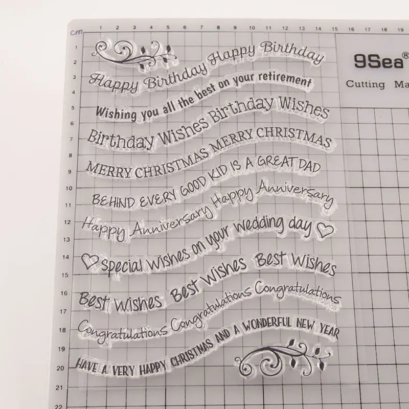 15 шт тиснение папка шаблон + 2 печать прорезной трафарет для окраски Набор DIY