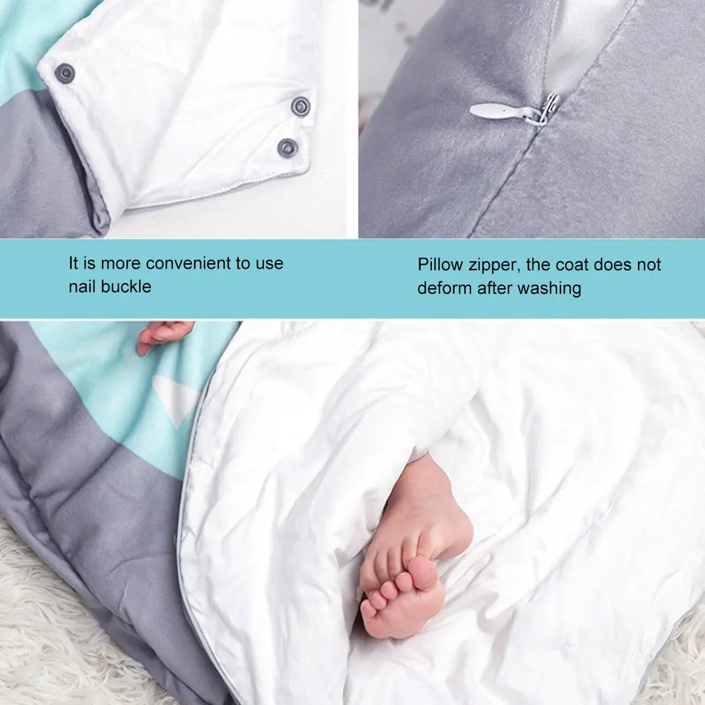 Newborn Sleeping Bag Baby Stroller Bags Cartoon Animal Warm Thick Bed Sack Winter Toddler |