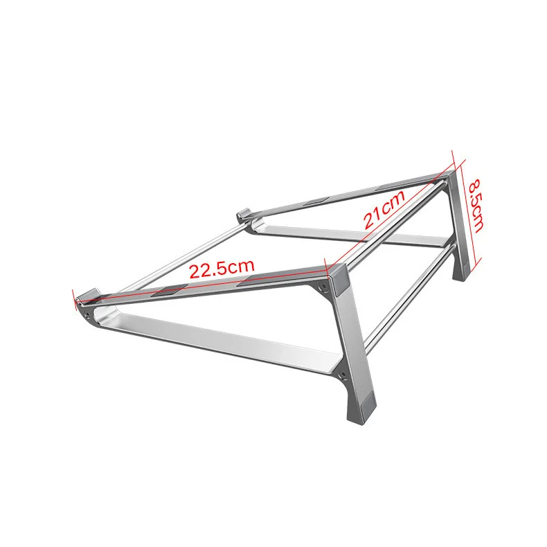 Алюминиевый сплав вертикальный стенд ноутбука Настольный держатель для