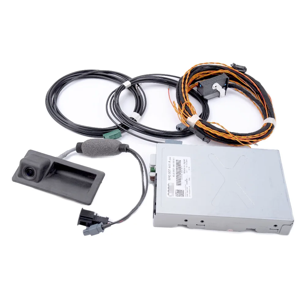 Модуль камеры просмотра и камера заднего хода rvc кабель 8R0 907 441 A + 5N0 827 566 AA для 2008 2016