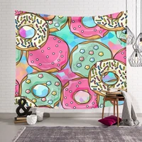 doughnut tapestry 3d all over printed tapestrying rectangular home decor wall hanging