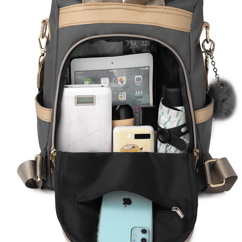 

Women's Bag 2020 Autumn and Winter New Korean Style Womens Backpack Fashion Simple Anti-Theft Travel Backpack Fashion Generation