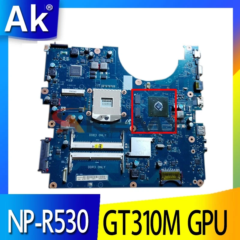 

AKEMY BA92-06345A BA92-06345B для Samsung NP-R530 R530 Материнская плата ноутбука DDR3 PM45 GT310M GPU