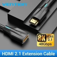 vention hdmi 2 1 extension cable 8k 48gbps hdmi male to female cable for hdtv nintend switch ps43 hdmi extender 2 hdmi extender