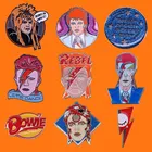 Эмалированные значки, творческое искусство, музыкант, металлический рюкзак, шляпа, отворот, значки для мужчин и женщин, модные ювелирные изделия, подарки