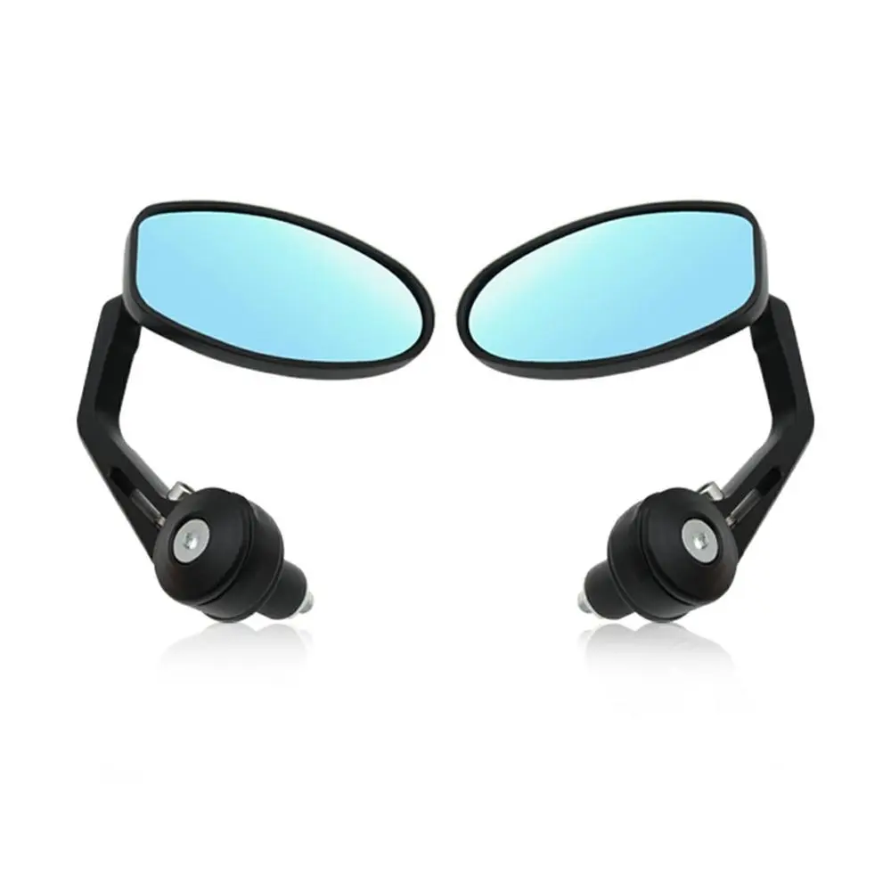 

Модифицированные Аксессуары для мотоцикла зеркало заднего вида овальное зеркало на руль мотоциклетное зеркало на руль алюминиевый сплав