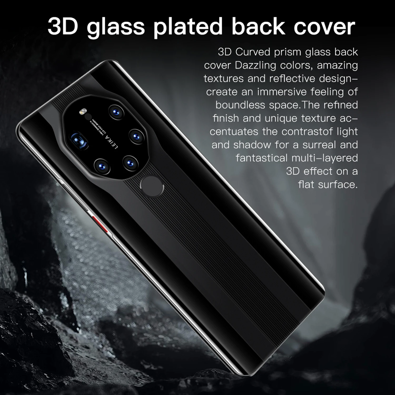 

Global Version Full Screen 7.3Inch Mate40 RS Cellphone 5G 6800mAh 10Core 16+512GB Support Face\Fingerprint ID Android Smartphone