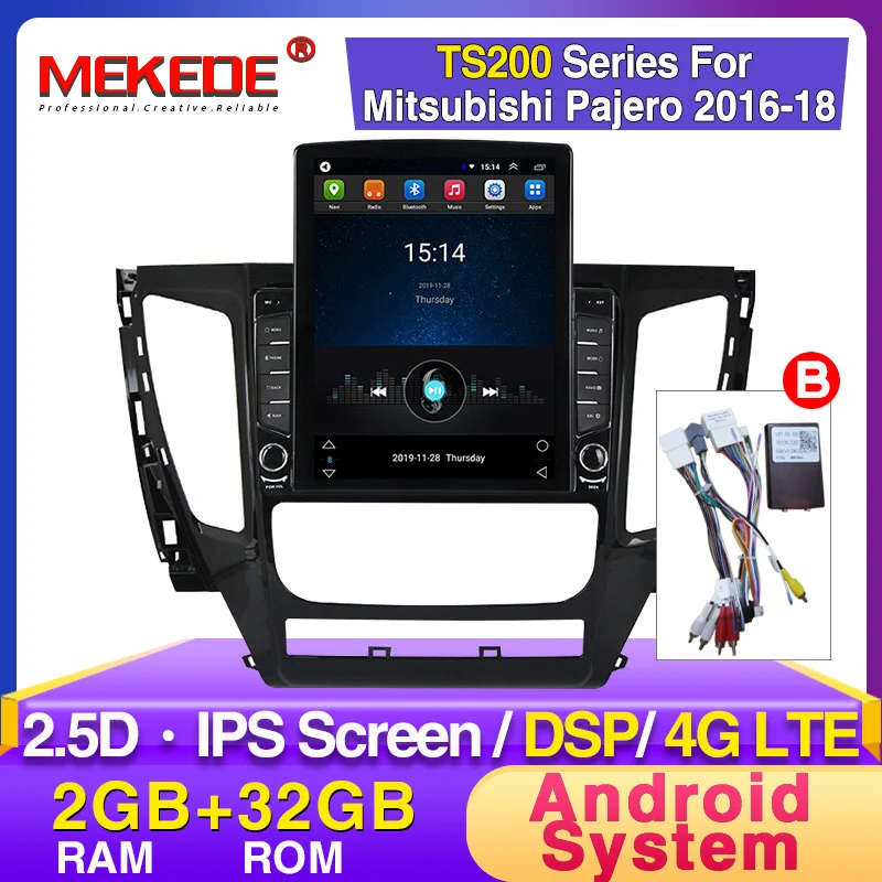 Tesla экран Android 2.5D IPS DSP автомобильное радио мультимедийный видео плеер для Mitsubishi