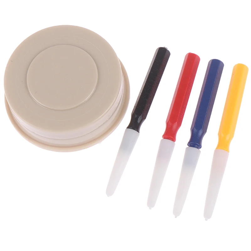 4 шт. масленка игла с масло чашки ремонт часов набор синхронизированных