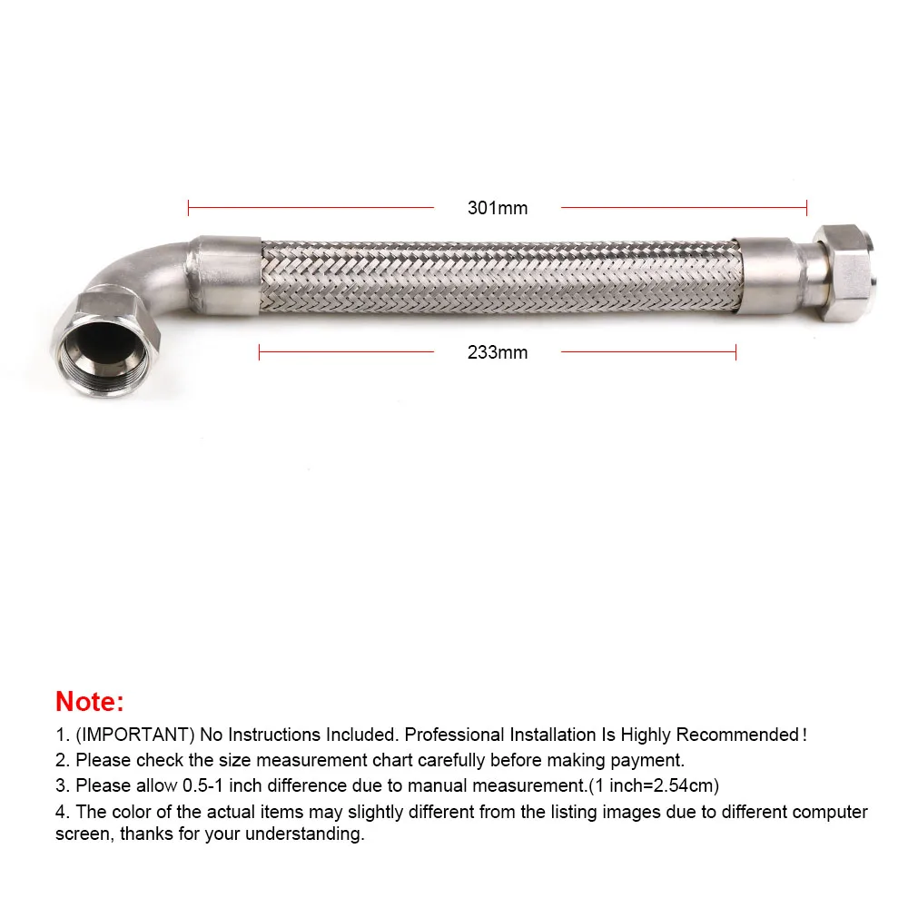 38 мм Отходная плетеная Труба Flex SS Комплект труб для самосвала из нержавеющей