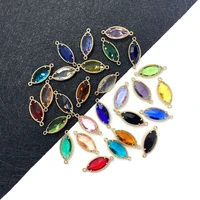 5 pcsbag exquisite natural crystal pendants 5x18 mm diy handmade jewelry accessories irregular ladies jewelry gifts
