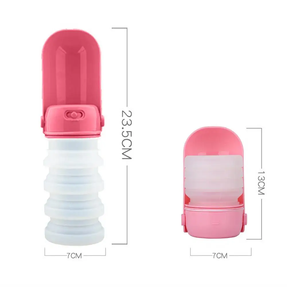 

Foldable Portable Pet Dog Water Cup Small Large Dogs Puppy Cat Drinking Bowl Pet Outdoor Travel Accompanying Water Bottle Feeder
