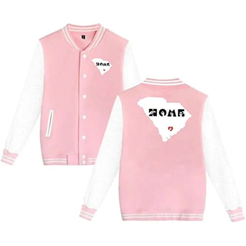

Unisex Baseball Uniform Jacket Hoodie Sweater Sport Coat Sweatshirt