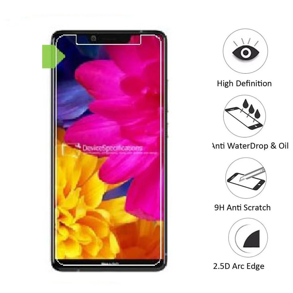 Закаленное стекло для SHARP Aquos S3 128G защита экрана 2 5 9H Защитное | Мобильные телефоны