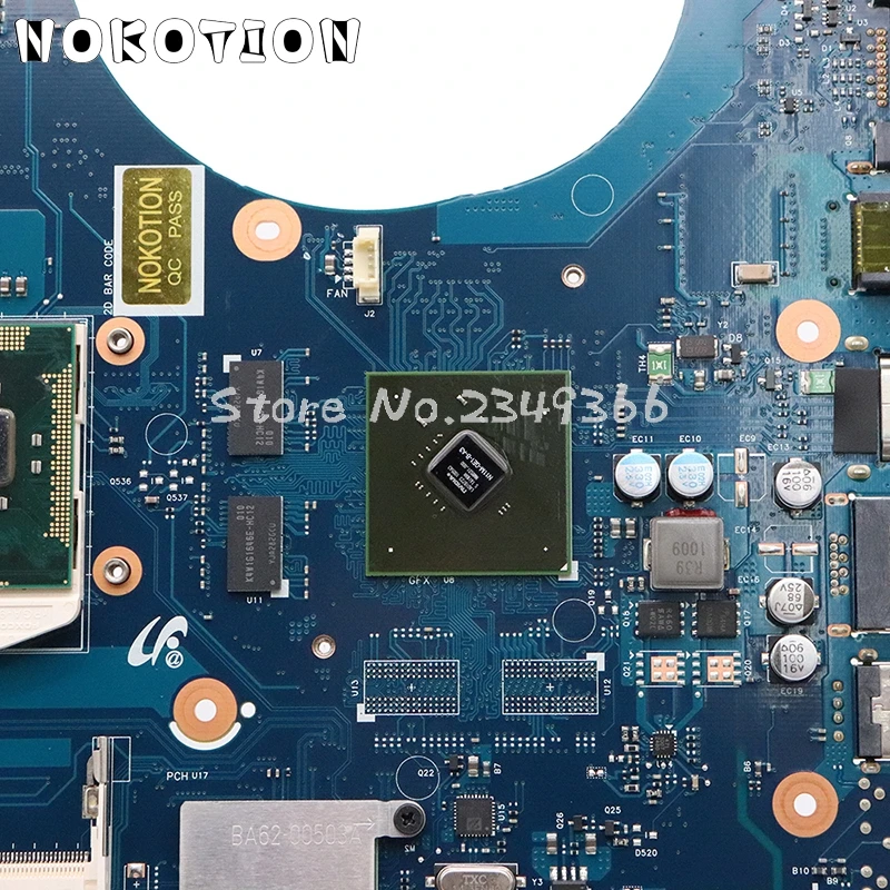 NOKOTION для samsung R580 NP-R580 Материнская плата ноутбука HM55 GT310M BA92-06129A BA92-06129B BA92-06513A BA92-06513B BA92-06128A