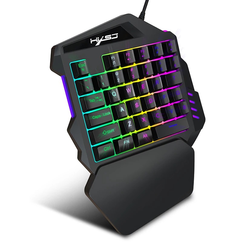 

Портативная игровая мини-клавиатура с RGB-подсветкой, 35 клавиш