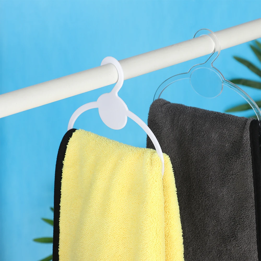 20 шт. эллиптическая вешалка для пальто Овальный держатель шарфов шальников