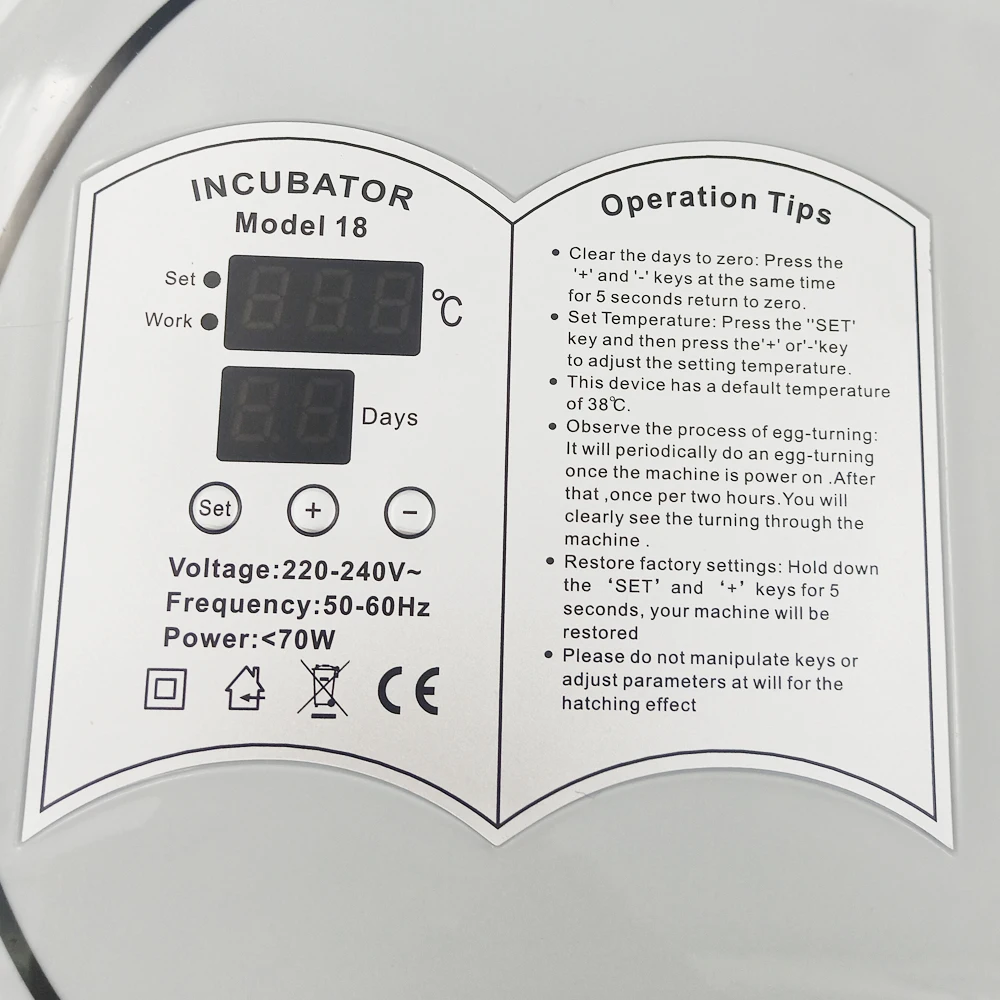 Новейшая инкубаторная машина 18 яичных инкубаторов дешевая цена куриный