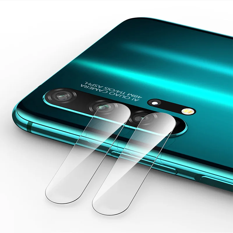 2 в 1 закаленное стекло на honor 20 стеклянный объектив камеры пленка для huawei pro YAL L21 L41