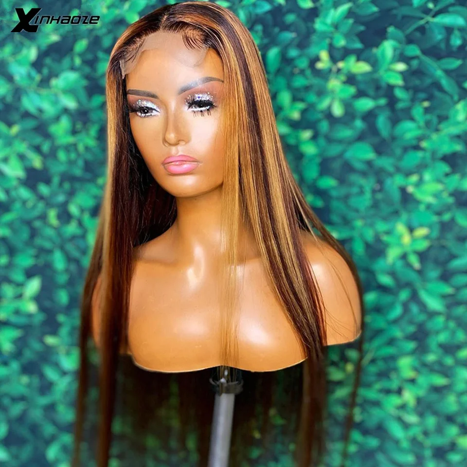 

Парик из натуральных человеческих волос с глубокой кружевной передней частью, 13*6*1