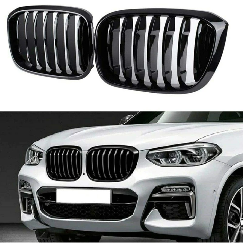 Решетка радиатора для BMW X3 G01 X4 G02 2018 2019 2020|Гоночные решетки| |