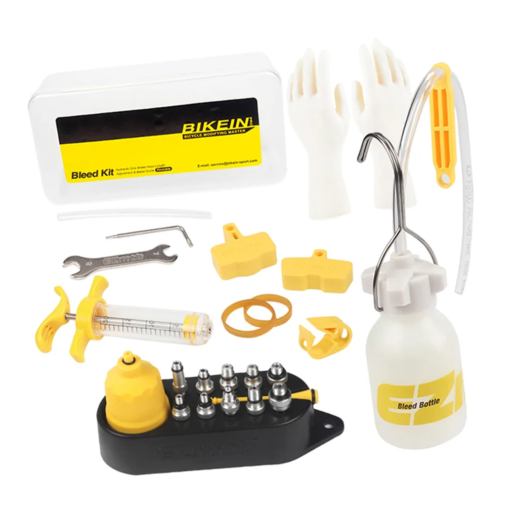 

Brake Bleed Tool Kit Bike Repair Tool With Funnel Syringe Adapters