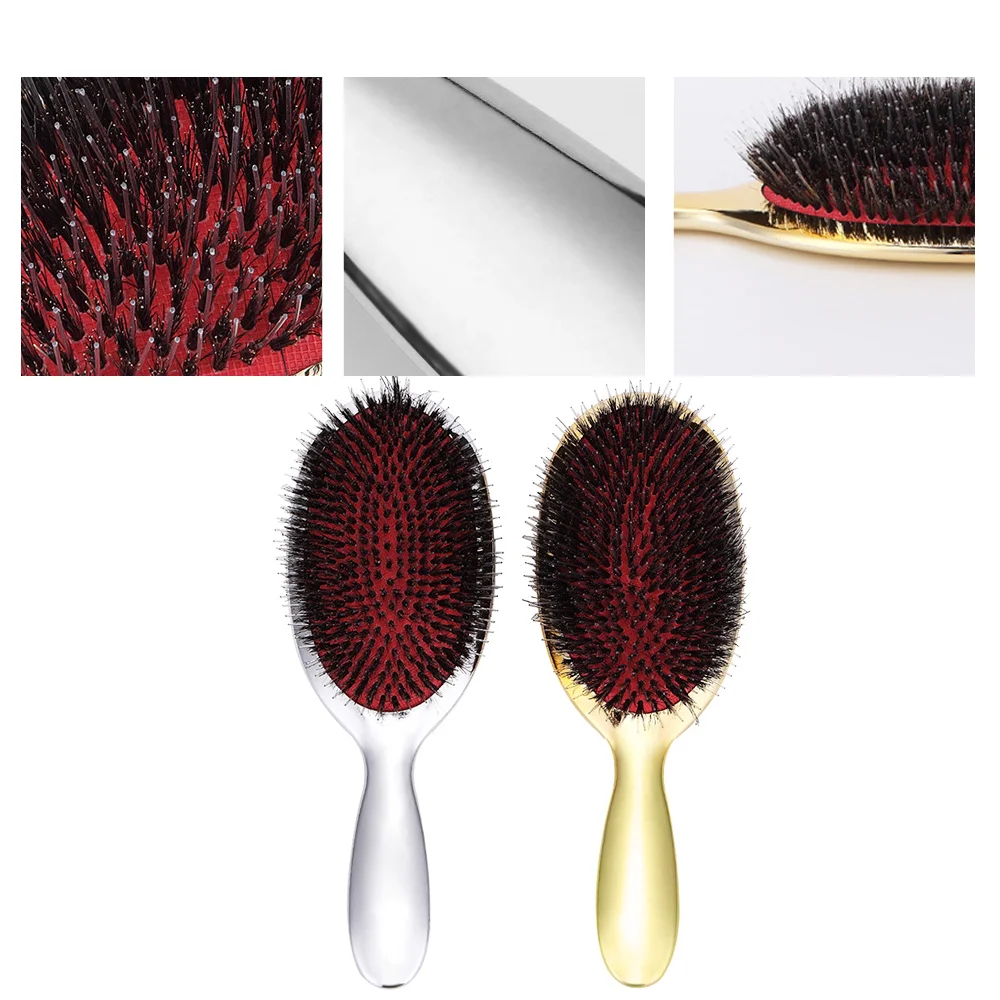 1 шт. Антистатическая щетка для волос золотого и серебряного цвета|Расчески| |