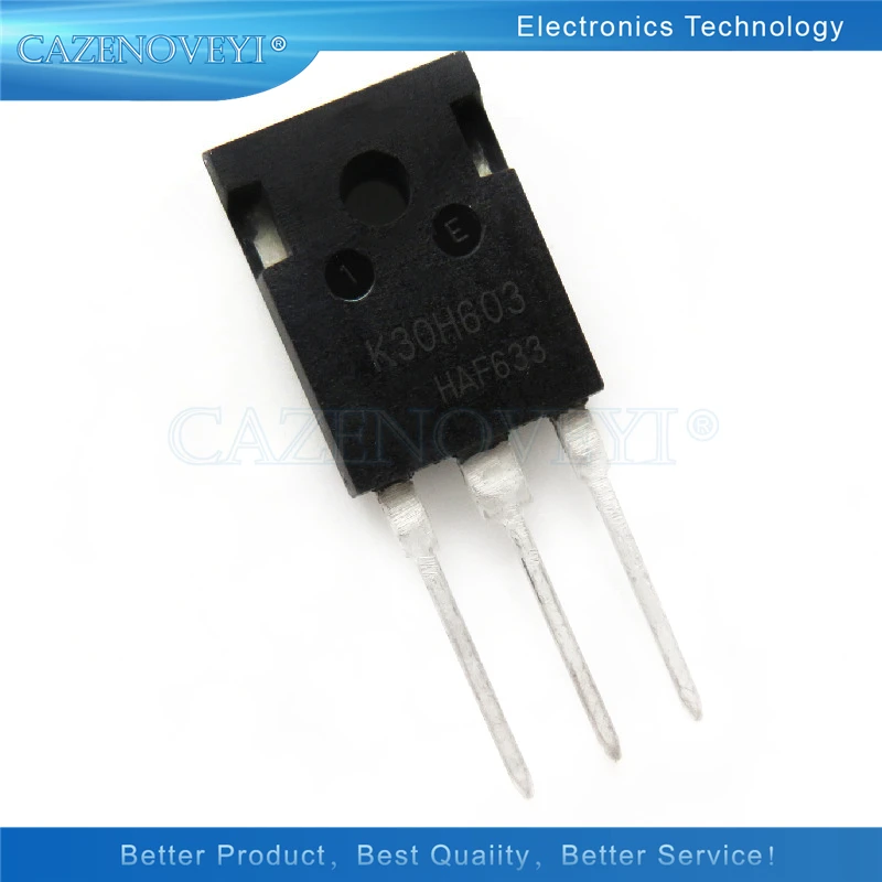 

1 шт./лот IKW30N60H3 IKW30N60 K30H603 600 В 30A 187 Вт TO-247 в наличии