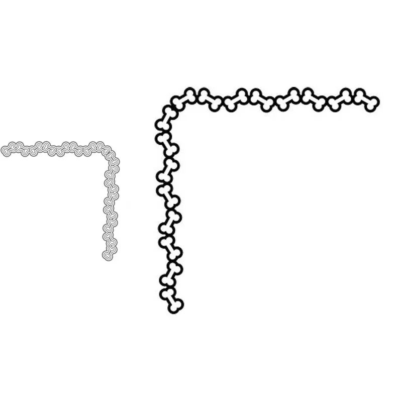 

Metal Cutting Dies Right Angle Stencils Die Cut for DIY Scrapbooking Album Paper Card Embossing