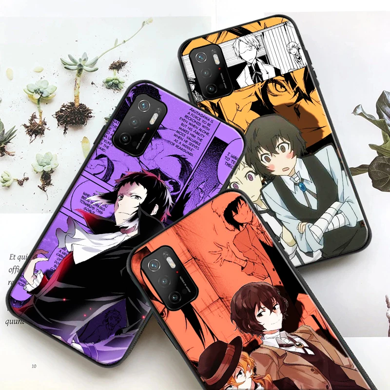 

Bungo Stray Dog Silicone Phone Case For Xiaomi POCO F3 GT X3 Pro X3 GT M3 M3 Pro X3 X3 NFC Soft Back Cover Coque Funda Capa