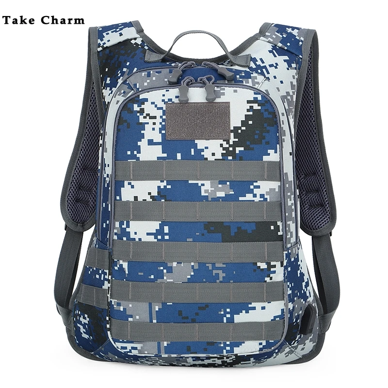 Камуфляжный холщовый водонепроницаемый и прочный рюкзак новая мужская женская