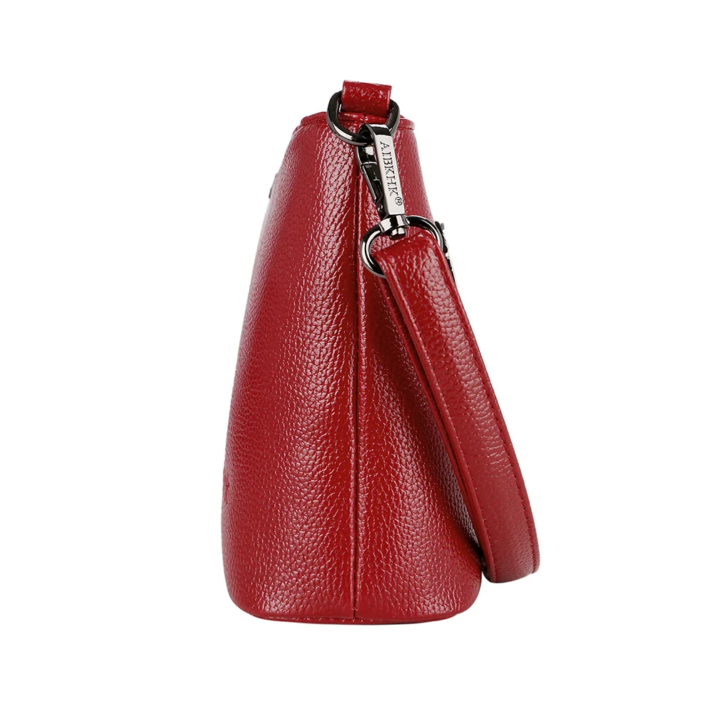 Женские сумки на плечо из натуральной кожи с длинным ремешком высокого качества